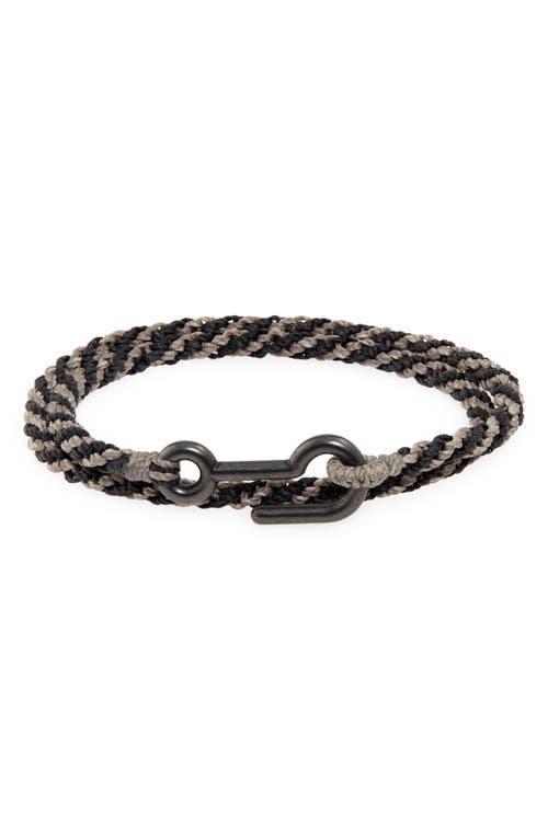 Caputo & Co. Mens Utility Hook Macram Double Wrap Bracelet Product Image