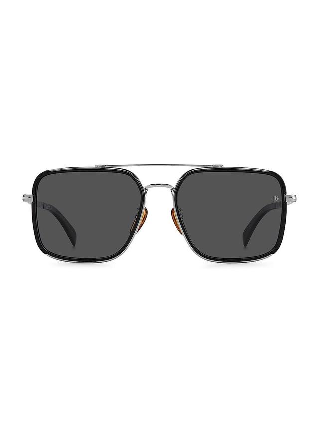 Mens 59MM Aviator Sunglasses Product Image