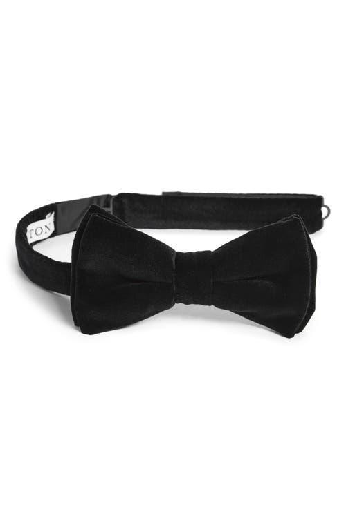 Mens Velvet Pre-Tied Bow Tie Product Image