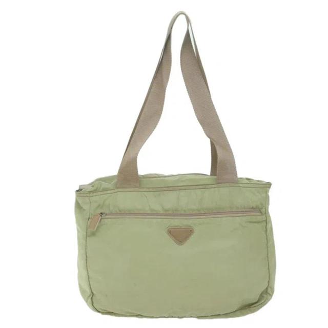 Tessuto Synthetic Tote Bag () In Khaki Product Image