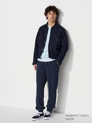 Mens Sweatpants Navy Medium UNIQLO US Product Image