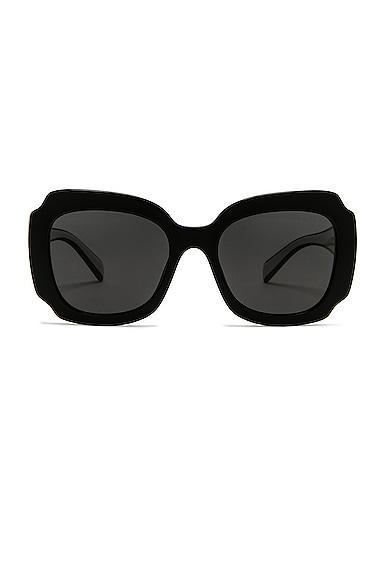 Prada Oversized Square Sunglasses in Black Product Image