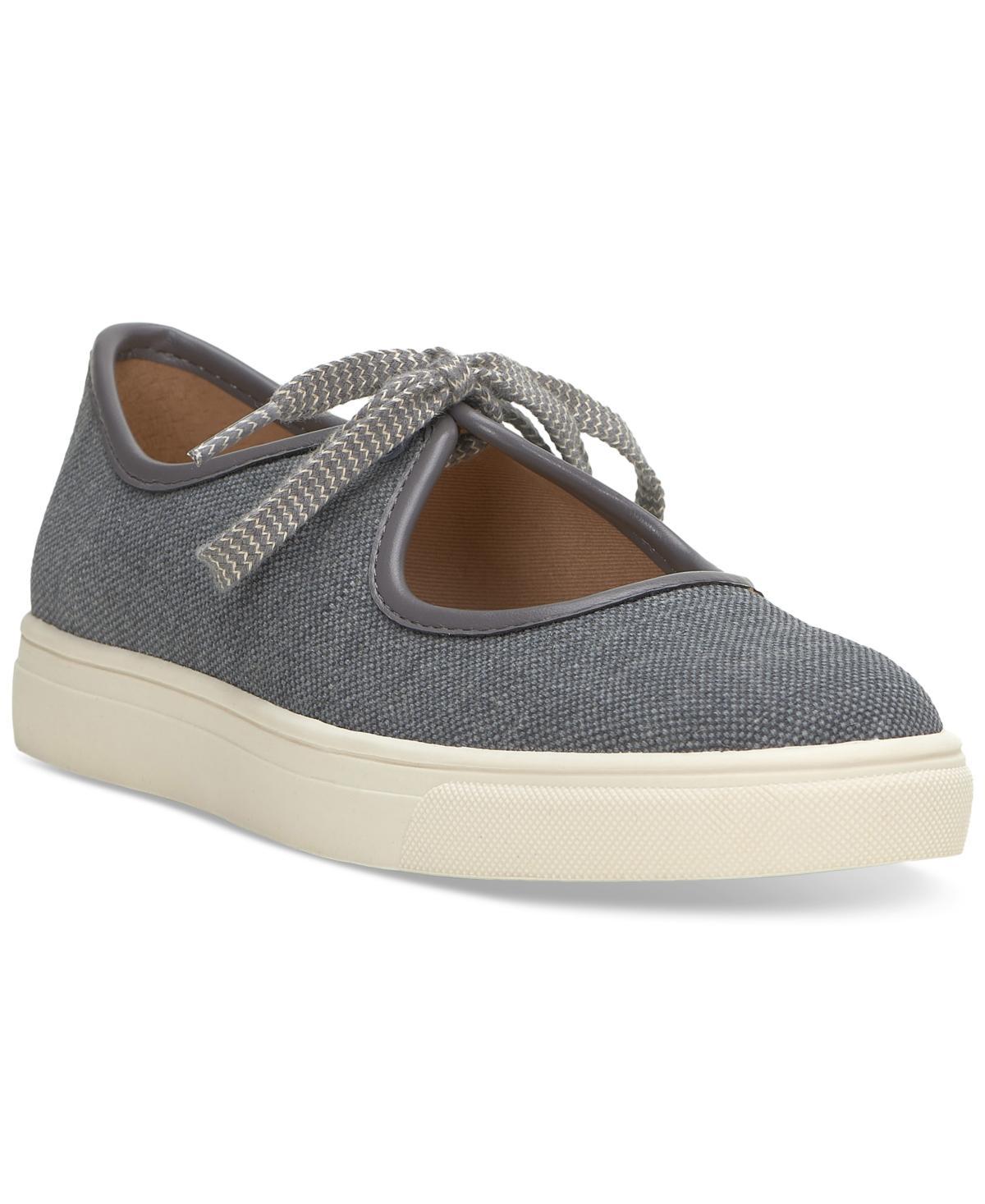 Lucky Brand Womens Lisia Cutout Tie Fabric Sneakers Product Image