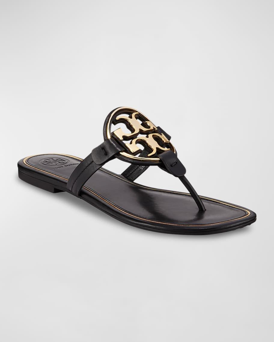 Miller Flat Metal Logo Slide Sandals Product Image