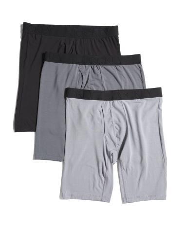 3pk Active Ultra Soft Boxer Briefs for Men Product Image