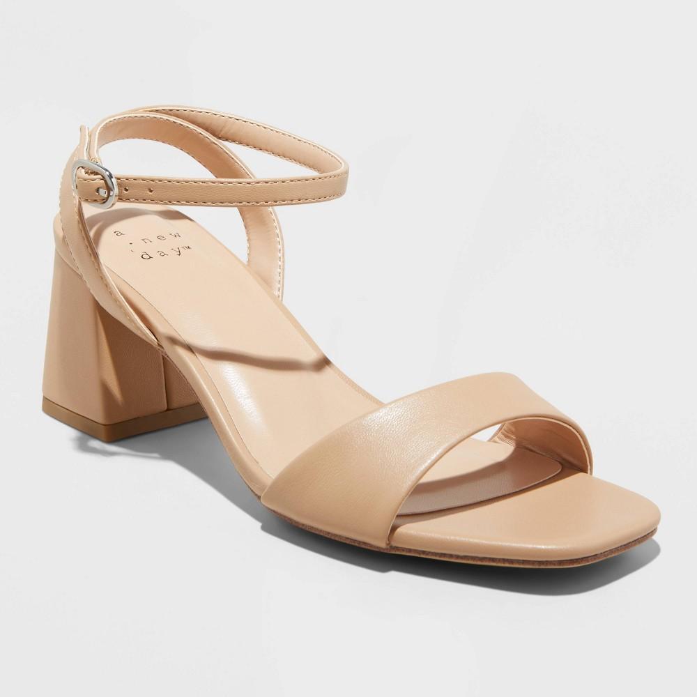 Womens Shannon Heels - A New Day Tan 9 Product Image