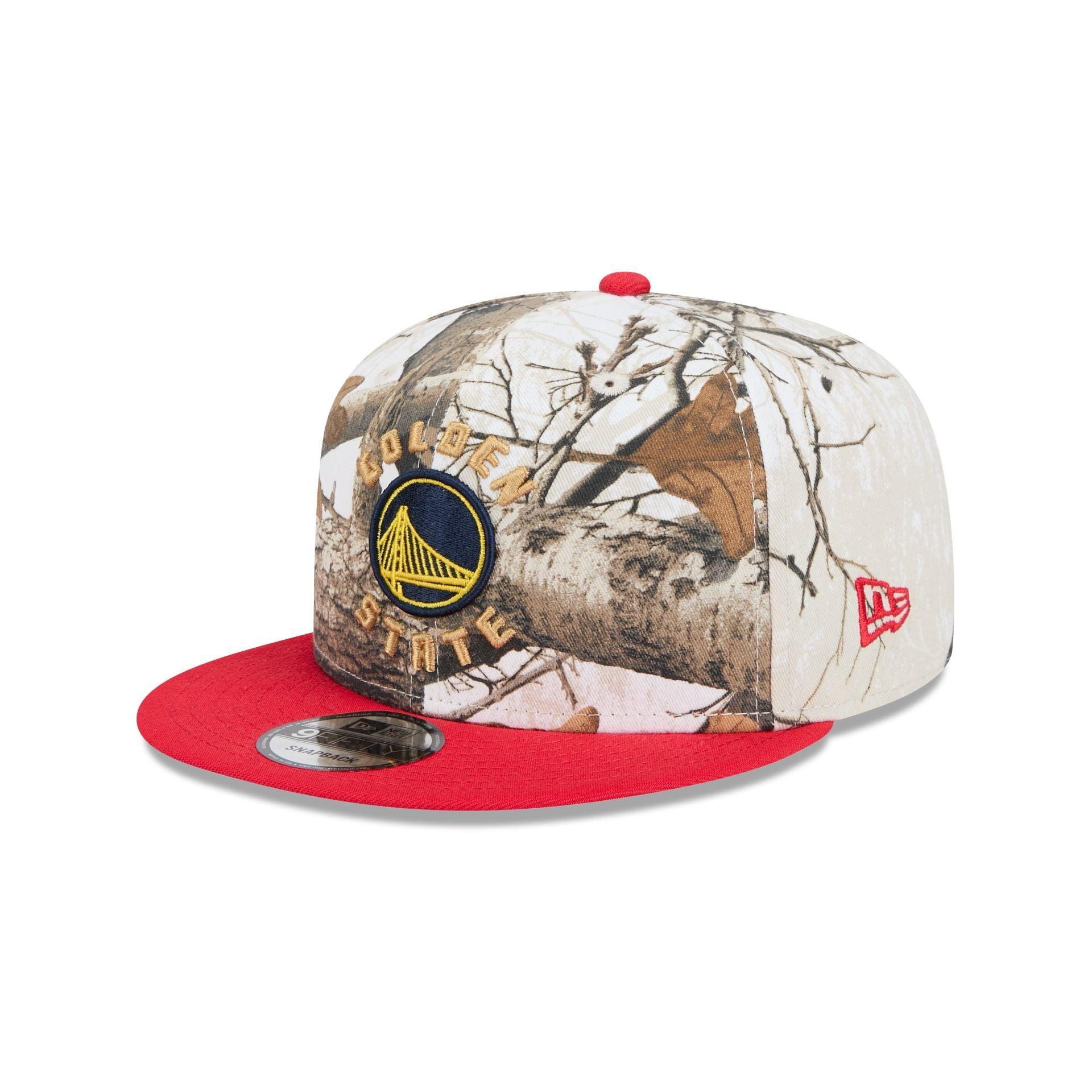 Golden State Warriors 2024 Country x City Realtree 9FIFTY Snapback Hat Male Product Image