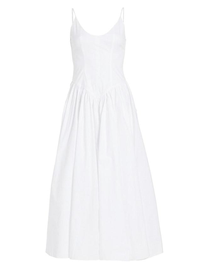 Womens Dena Drop-Waist Midi-Dress Product Image