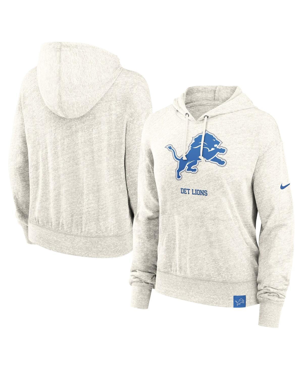 Detroit Lions Gym Vintage Nike Women's NFL Pullover Hoodie Product Image