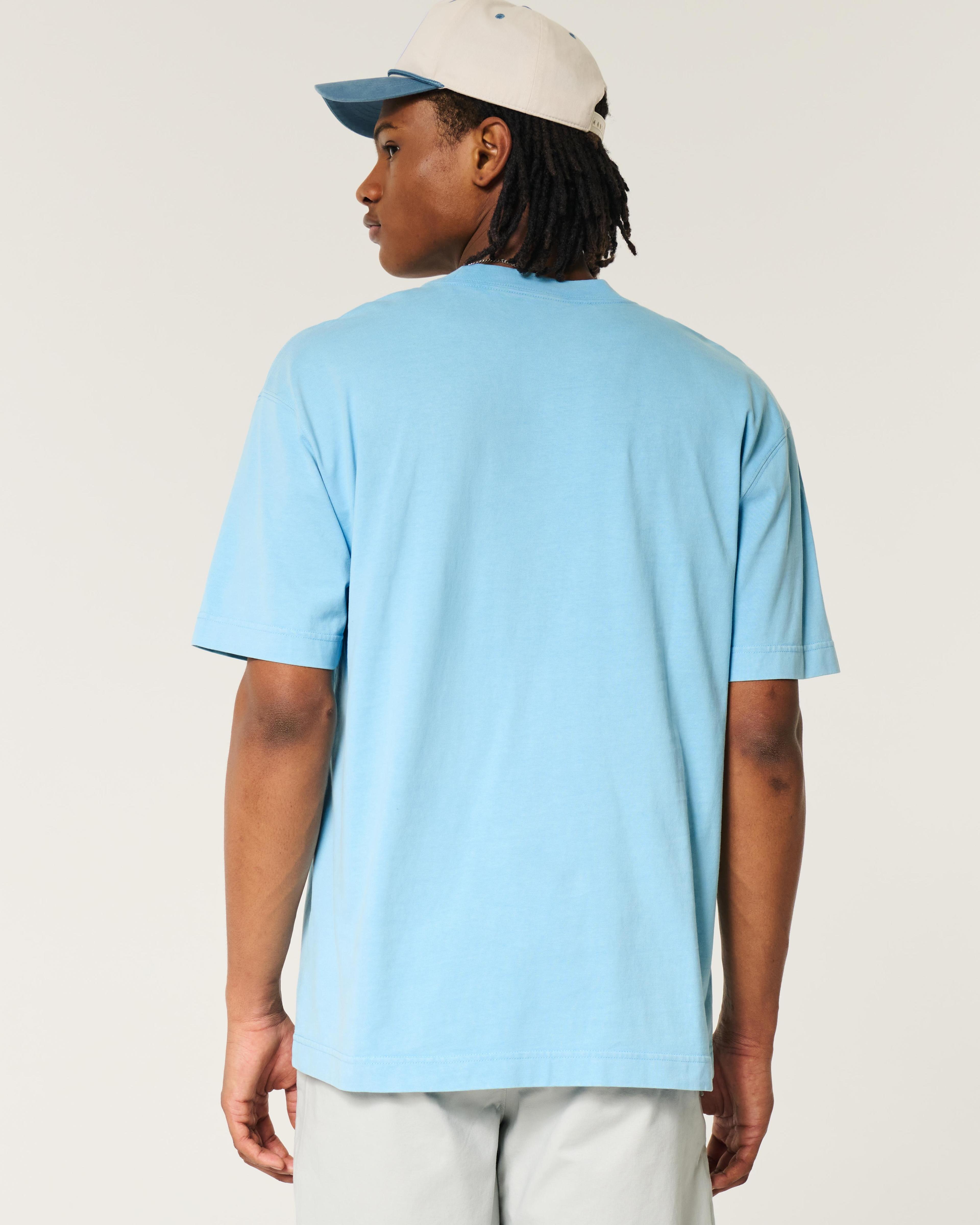 Boxy Washed Heavyweight Crew T-Shirt Product Image