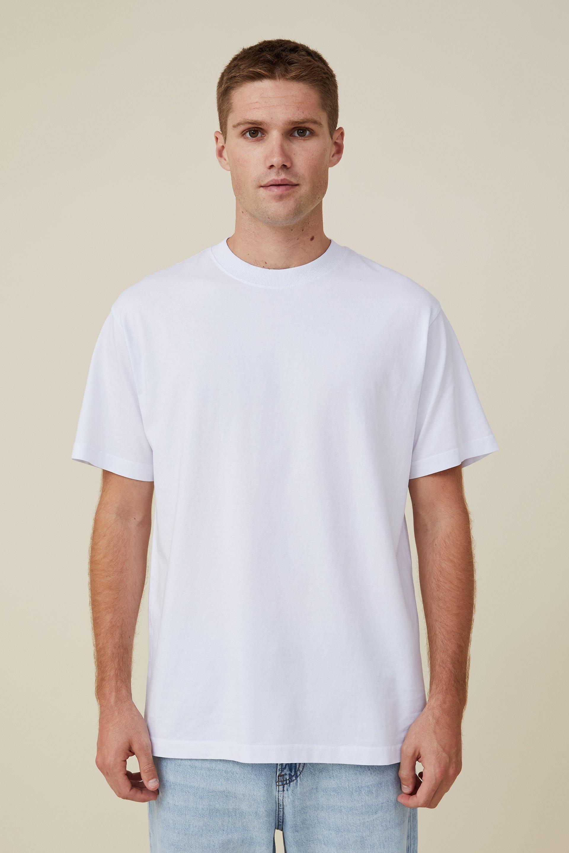 Cotton On Men - Organic Loose Fit T-Shirt - White Product Image