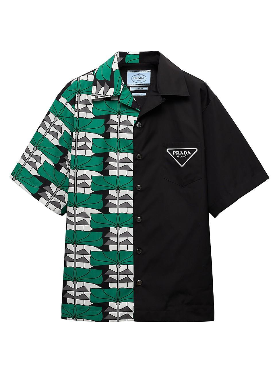 Mens Double Match Cotton Shirt product image