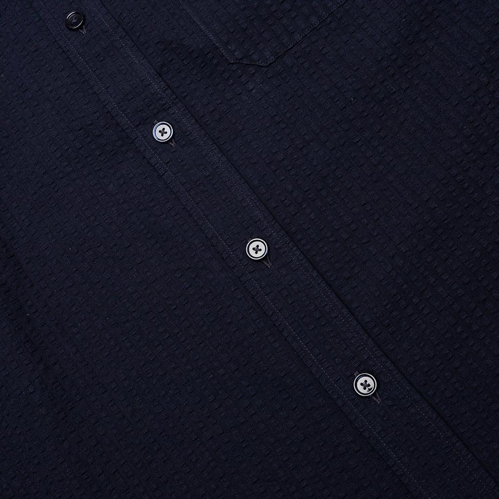 Short Sleeve Shirt with Pocket - Night Blue Male Product Image