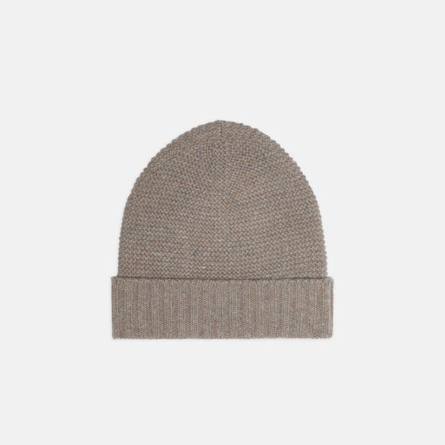 Ribbed Cashmere Beanie | Theory Outlet Product Image