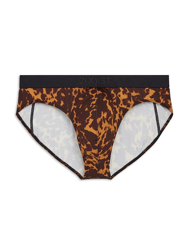 2(X)IST Sliq Brief (Sunset Stripe) Men's Underwear Product Image