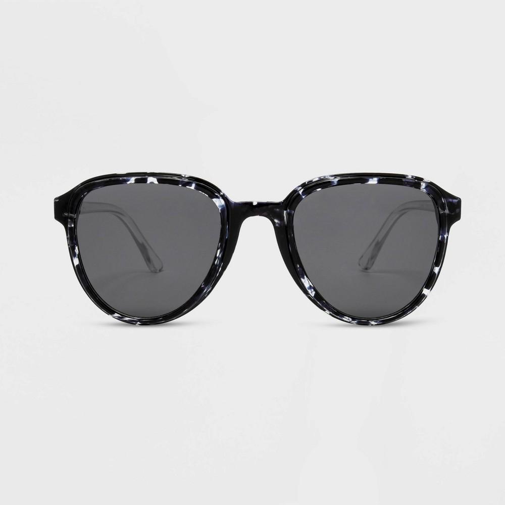 Womens Shiny Plastic Round Sunglasses - Universal Thread Product Image