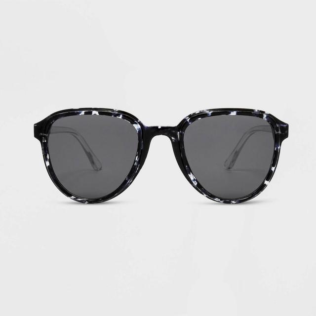 Womens Shiny Plastic Round Sunglasses - Universal Thread Product Image