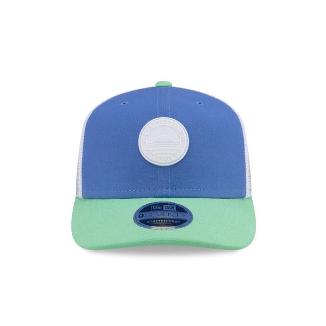 New Era Cap Blue 9SEVENTY Trucker Hat Male Product Image