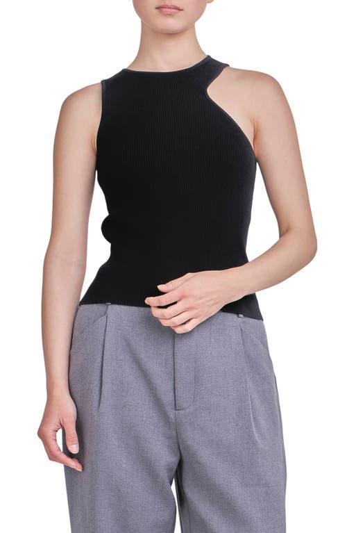 Endless Rose Asymmetric Cutout Rib Knit Tank Top product image