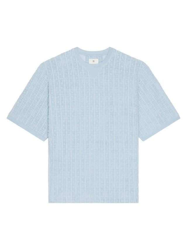 Givenchy Standard Short Sleeve Base T-Shirt Blue. (also in XL/1X). Product Image