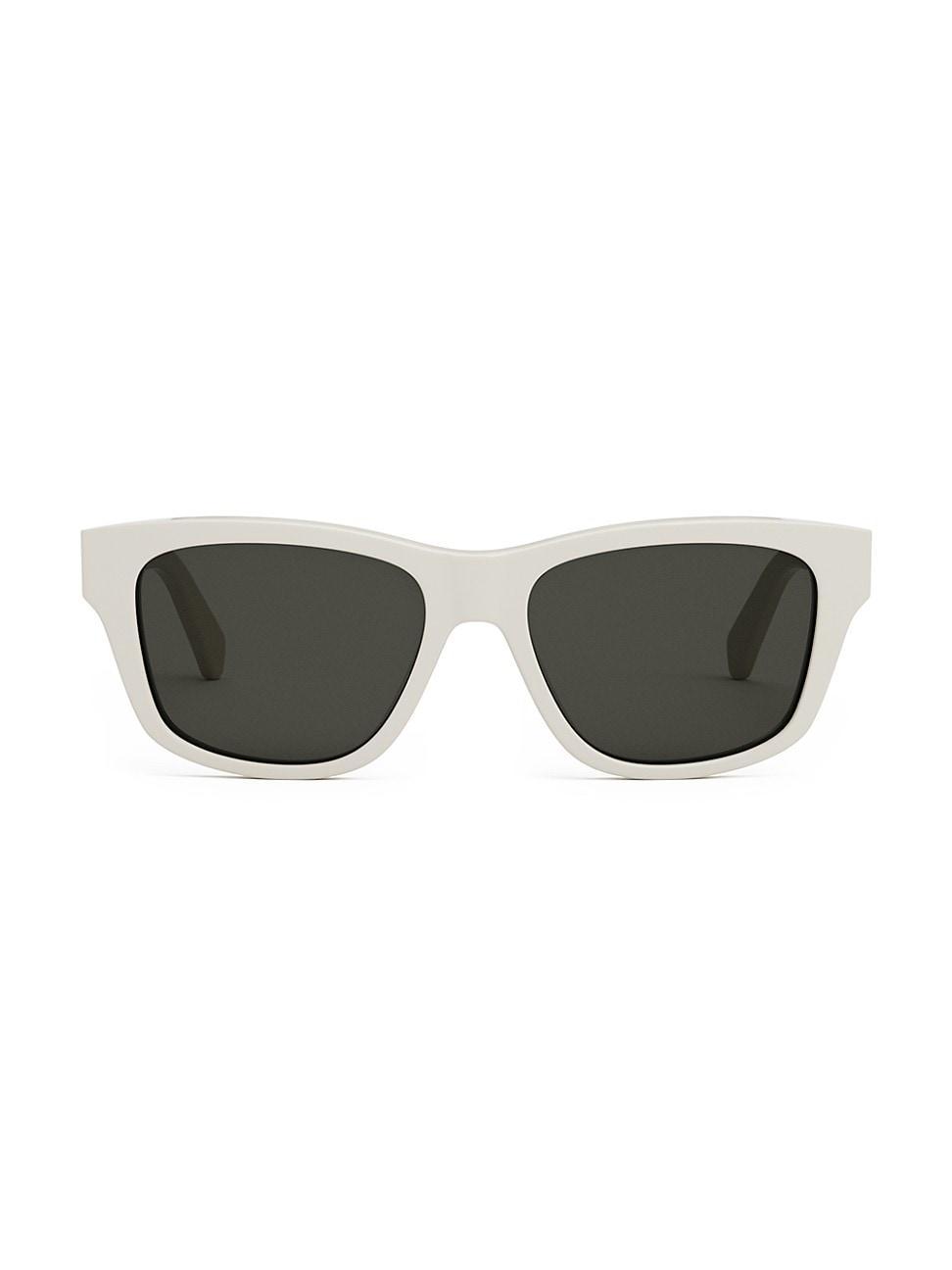 Mens Monochroms 55MM Rectangle Sunglasses Product Image