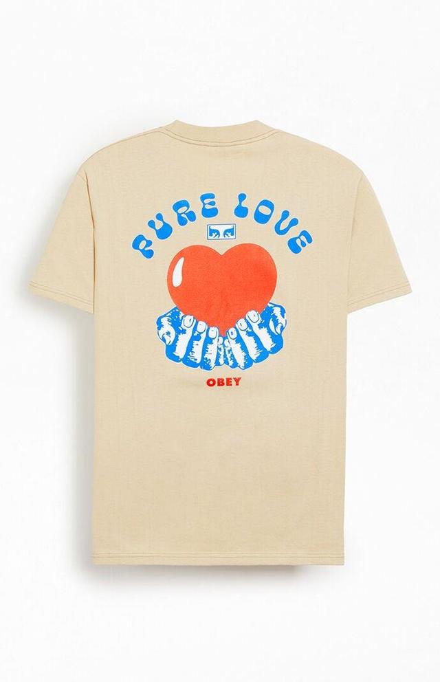 Obey Men's Pure Love T-Shirt Product Image