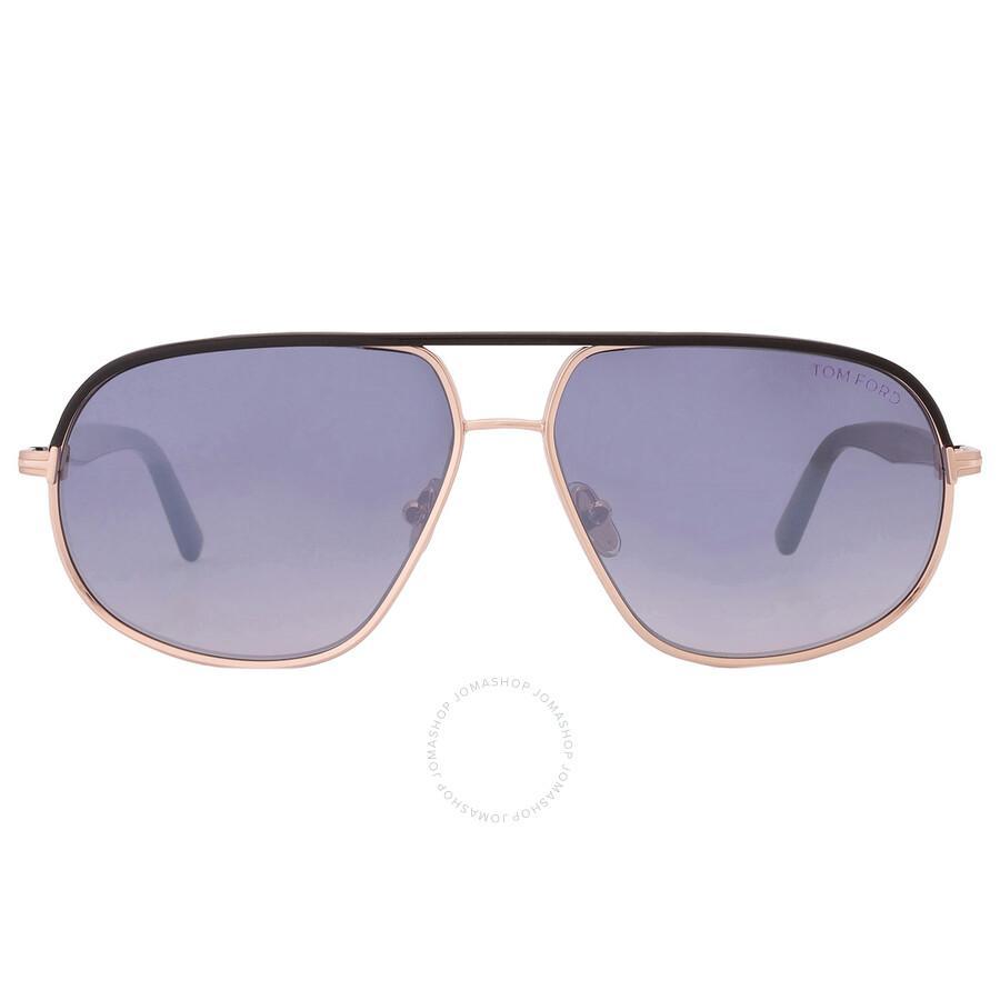 Ft1019 28b Navigator Sunglasses In Gold / Rose / Rose Gold Product Image