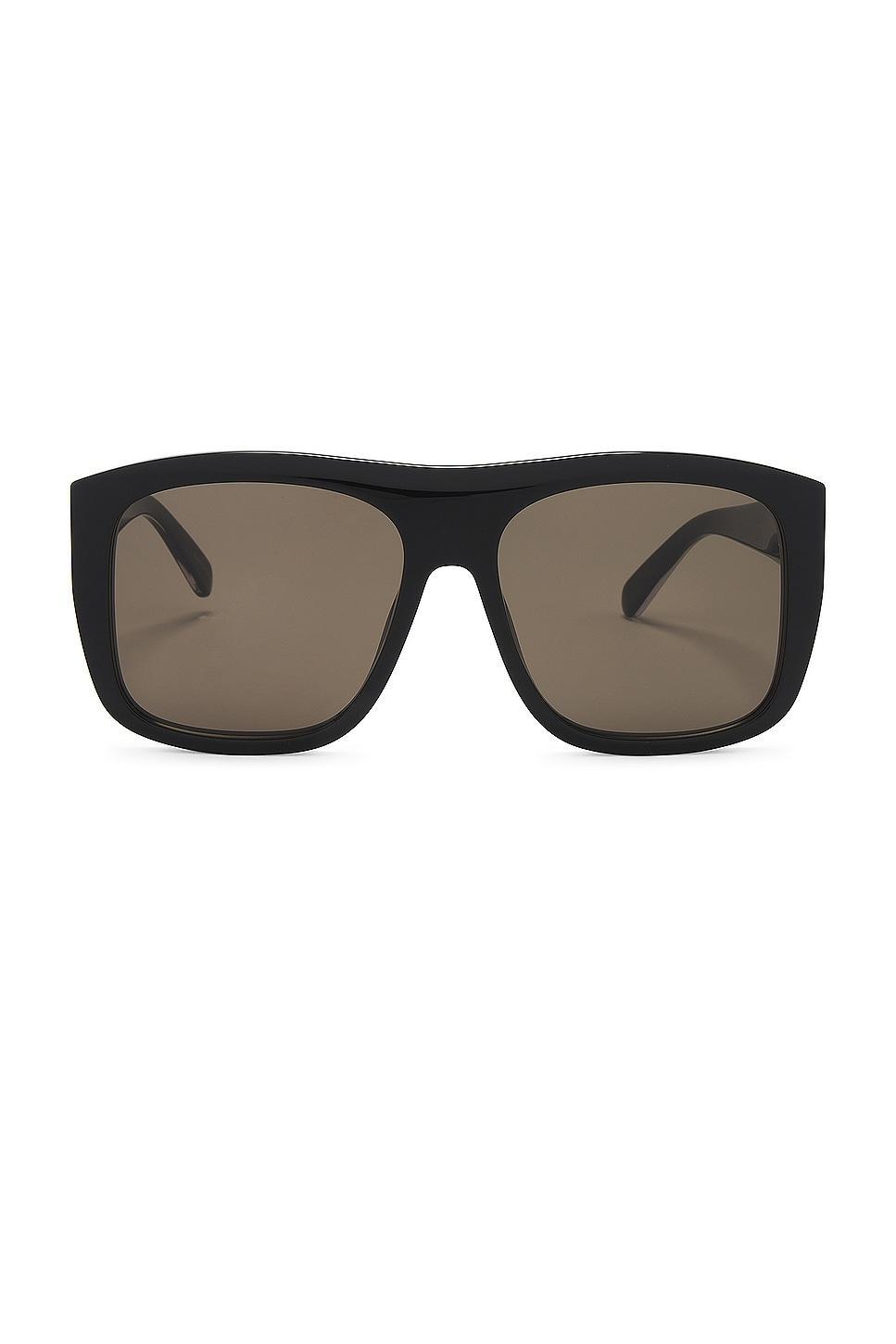 Stella McCartney Square Sunglasses in Black Product Image