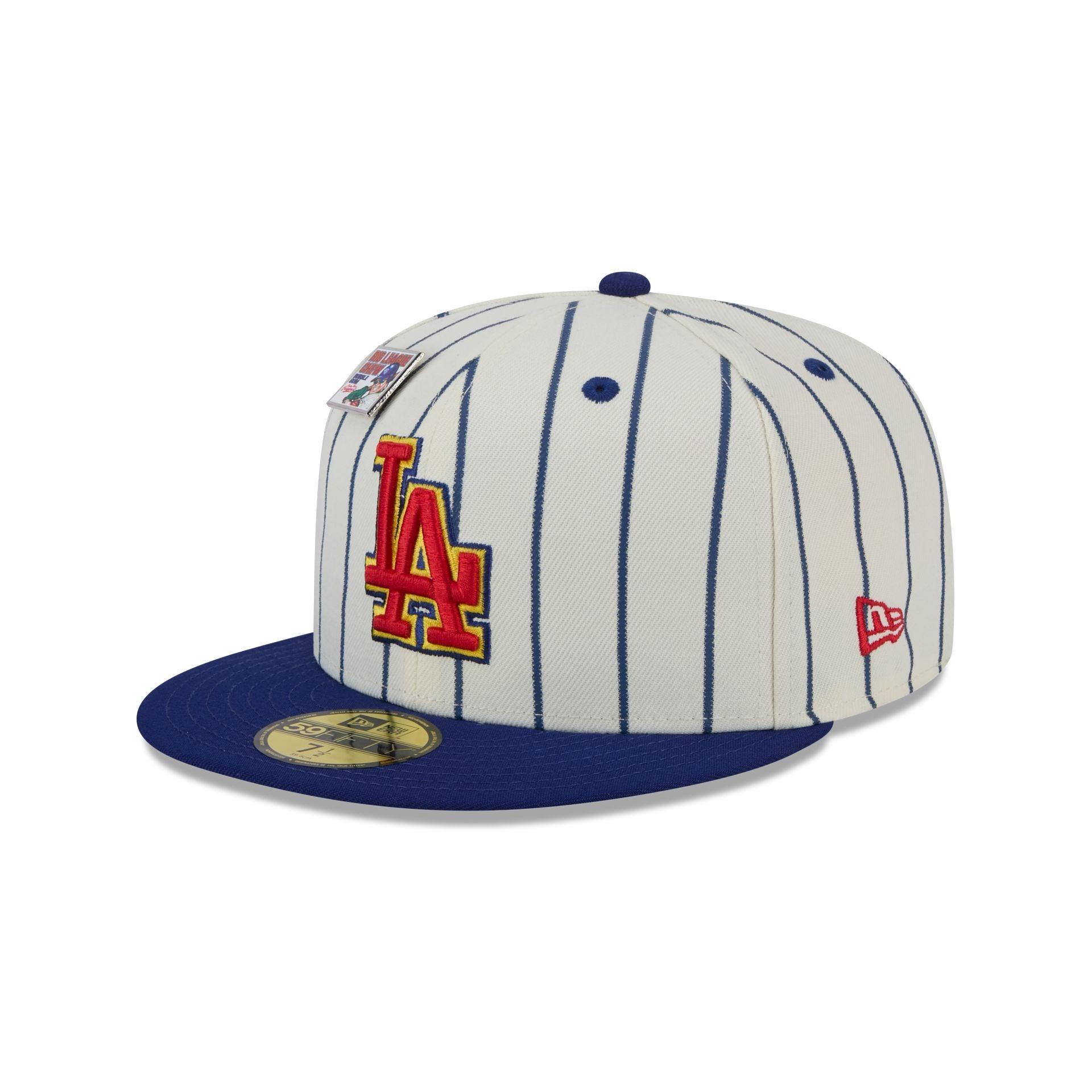 Big League Chew X Los Angeles Dodgers Pinstripe 59FIFTY Fitted Hat Male Product Image