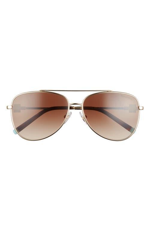 Tiffany & Co. 59mm Pilot Sunglasses Product Image