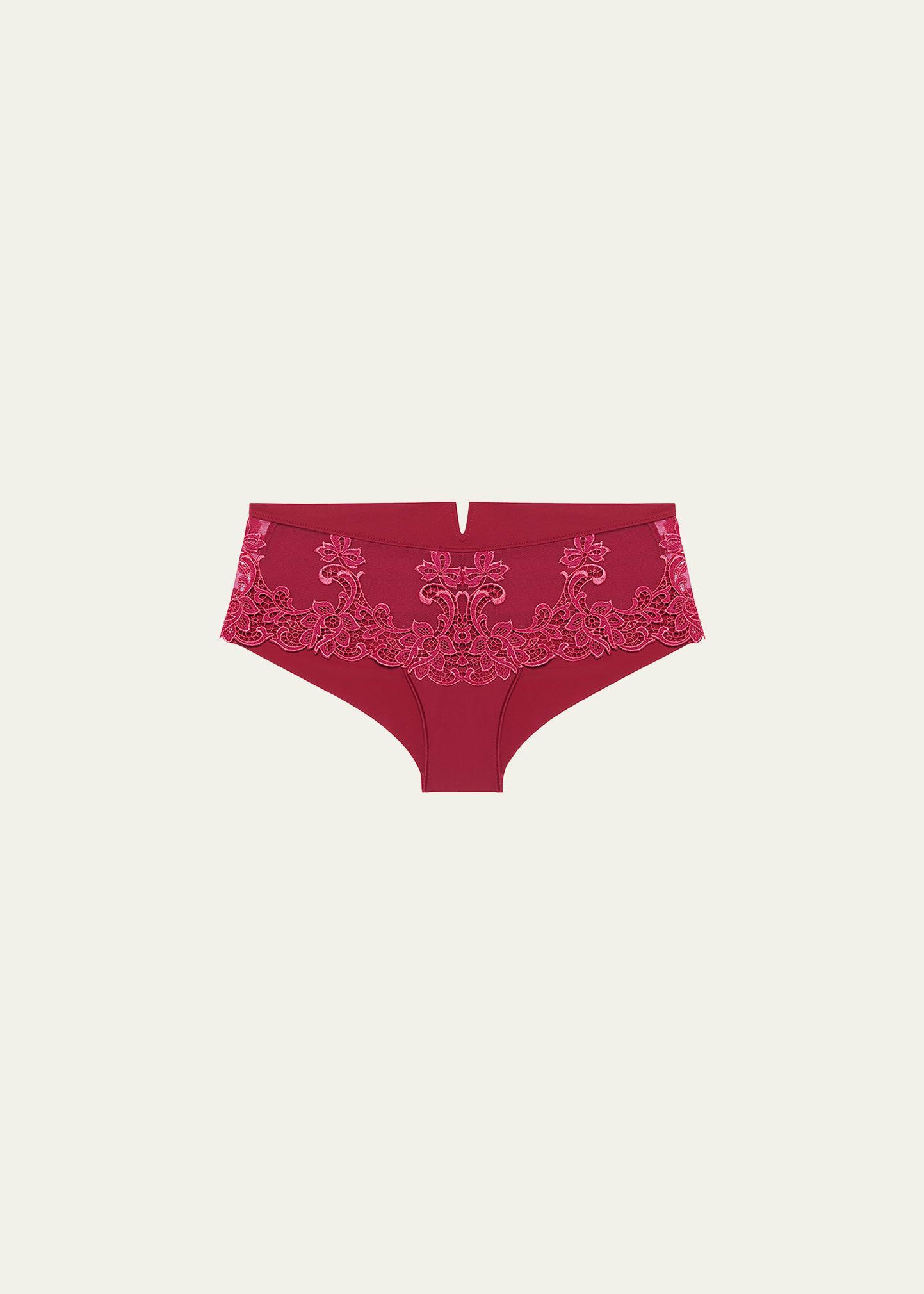 Simone Perele Saga Lace Mesh Boyshorts Product Image