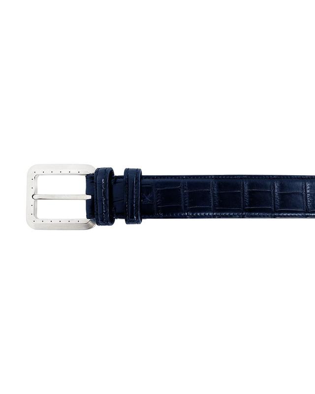 Mens Crocodile Leather Belt Product Image