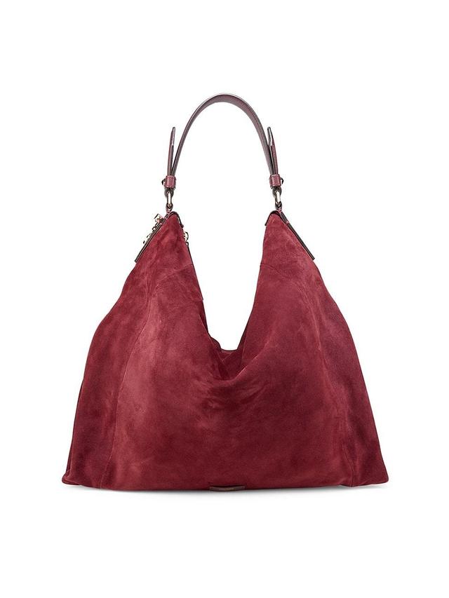 Womens Ana Suede Shoulder Bag Product Image