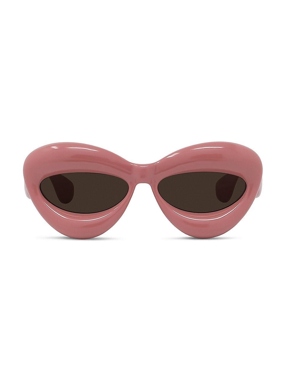 Loewe - Inflated Cat-Eye Acetate Sunglasses OS - Moda Operandi Product Image