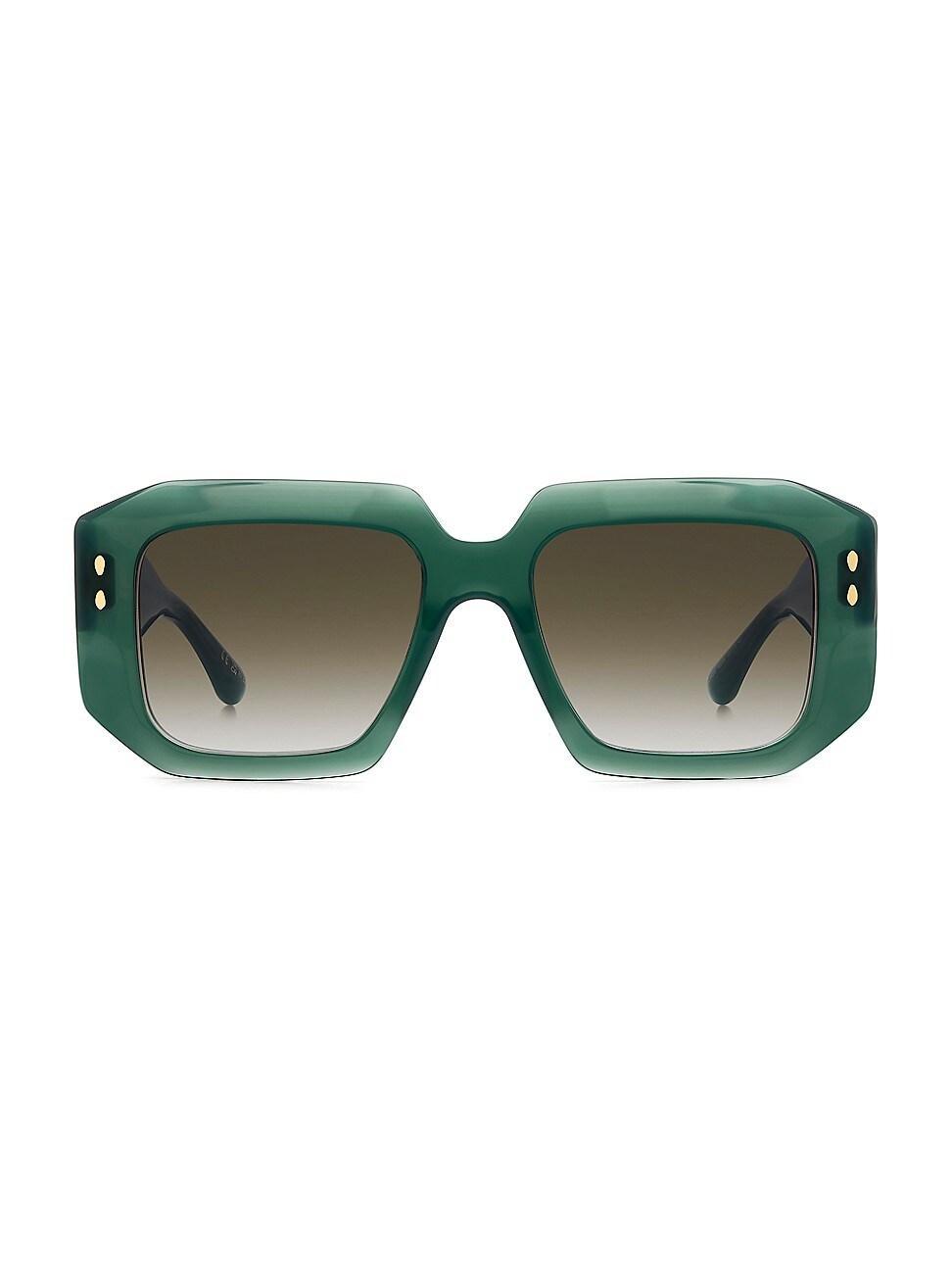 Womens 53MM Geometric Sunglasses Product Image