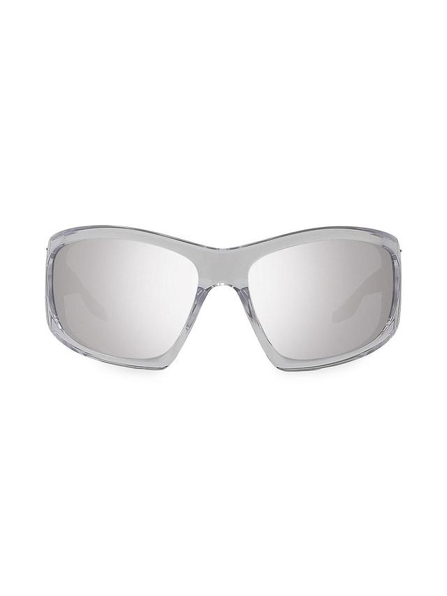 Mens 56MM Mirrored Acetate Sunglasses Product Image