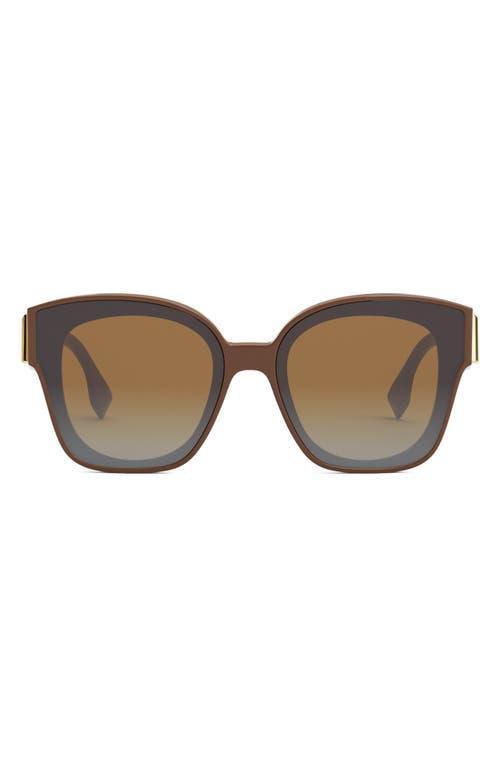 The Fendi First 63mm Square Sunglasses Product Image