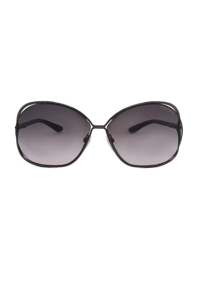 TOM FORD Carla Sunglasses in Black Product Image