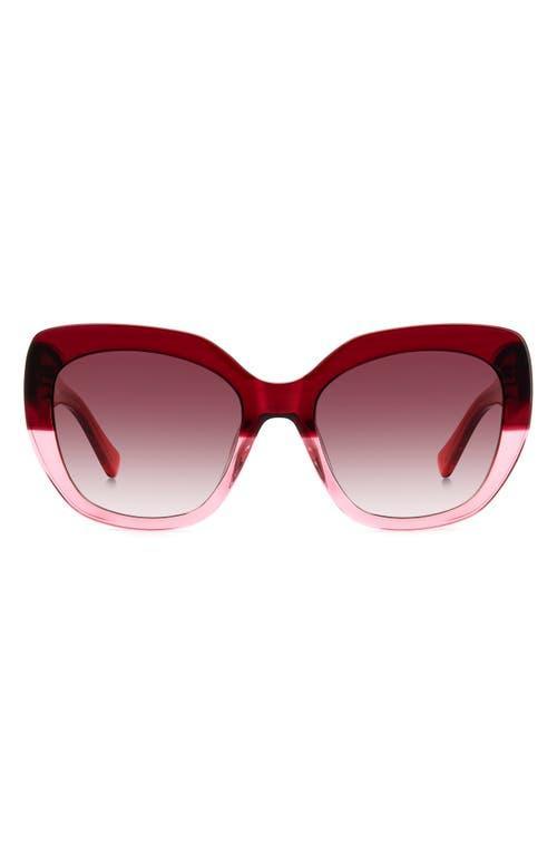 kate spade new york winslet 55mm gradient round sunglasses Product Image