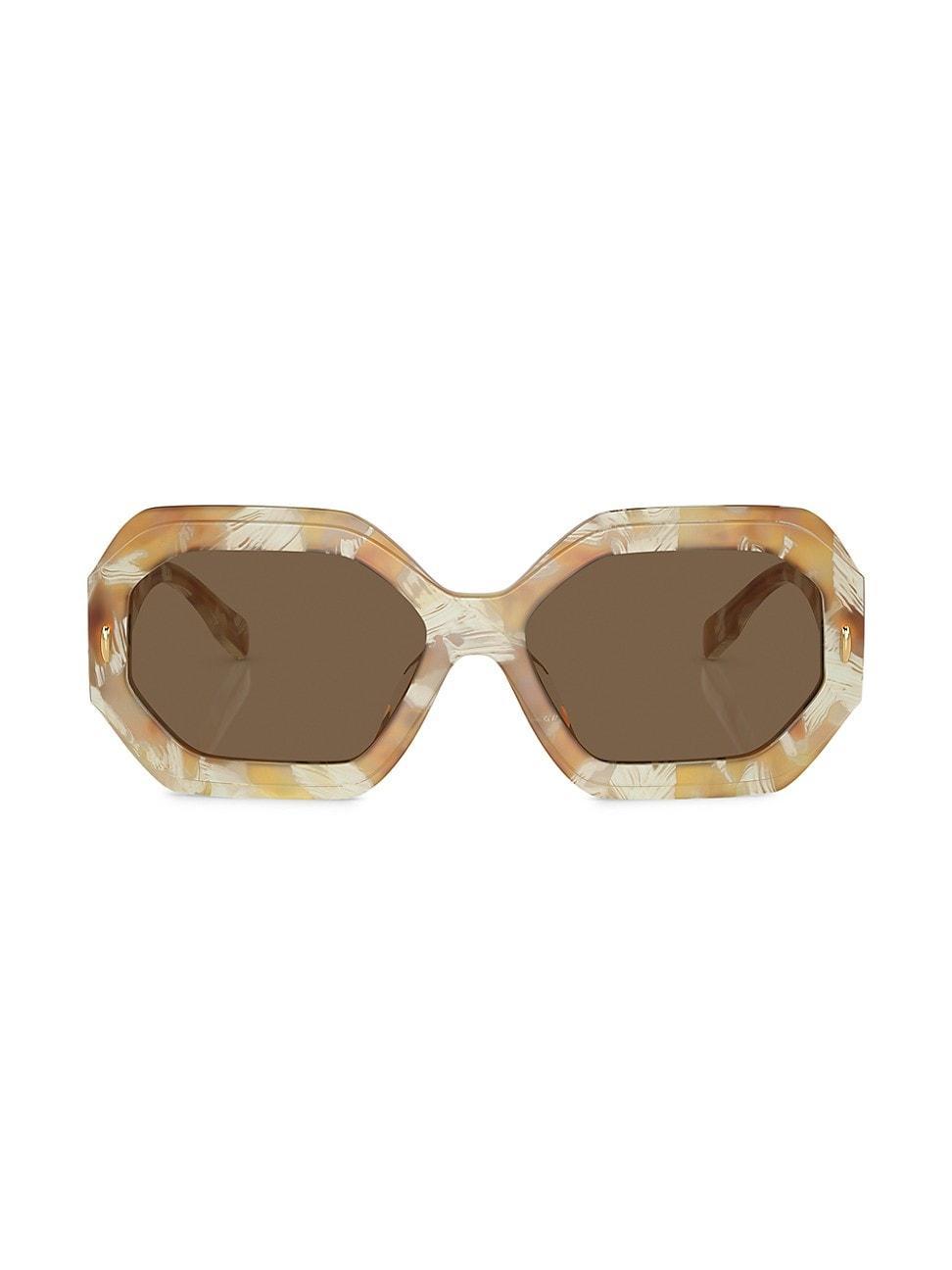 Womens Miller 55MM Geometric Sunglasses Product Image