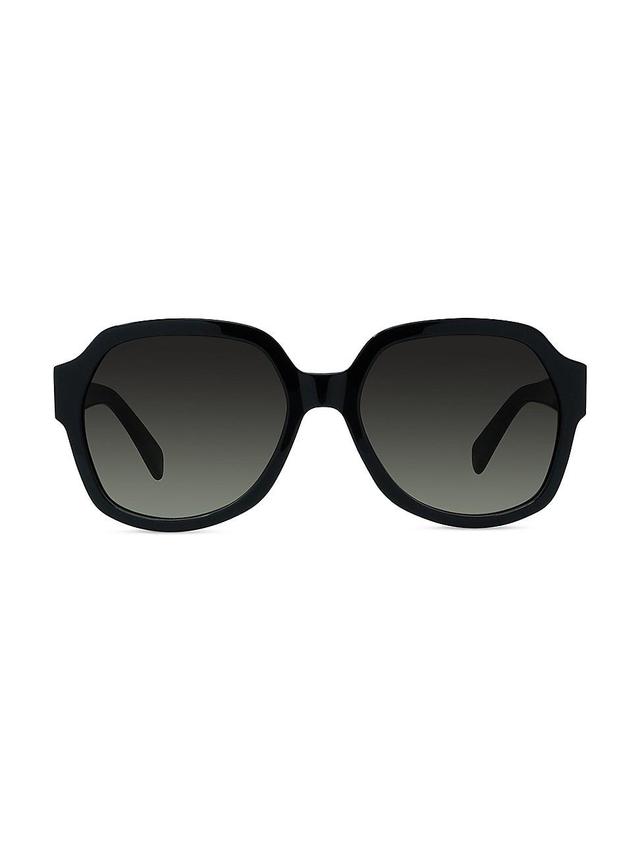 Womens 58MM Round Sunglasses Product Image