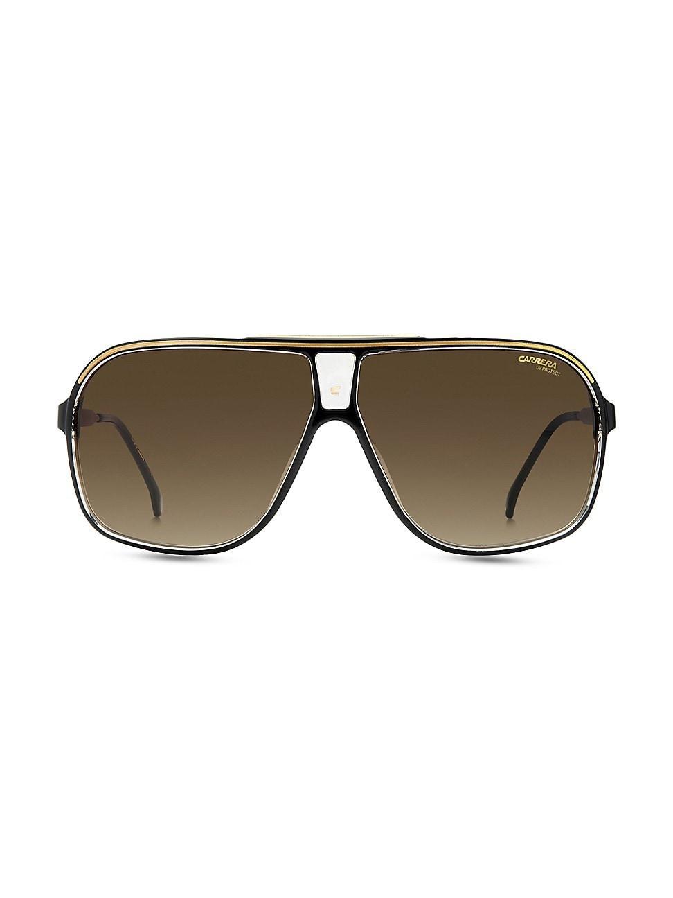 Mens Grand Prix 64MM Navigator Sunglasses Product Image