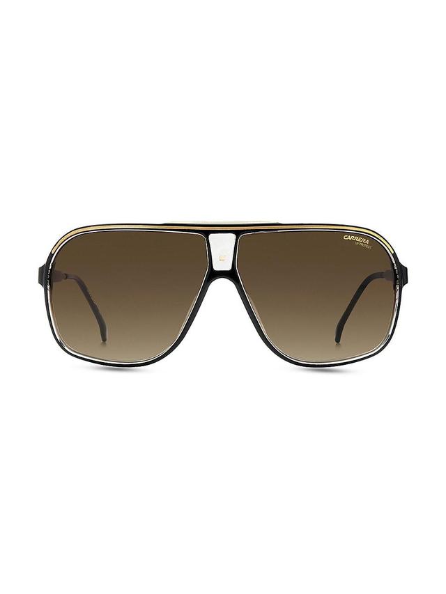 Carrera Eyewear Grand Prix 64mm Polarized Navigator Sunglasses Product Image