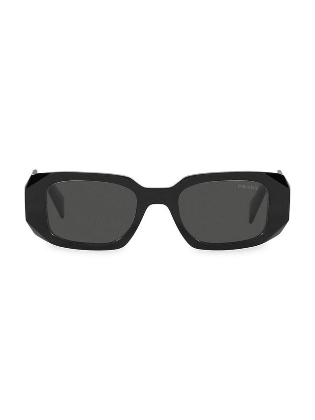 Geometric Rectangle Acetate Sunglasses Product Image