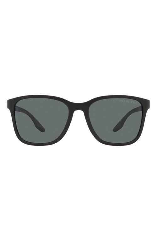 PRADA SPORT 57mm Polarized Sunglasses Product Image