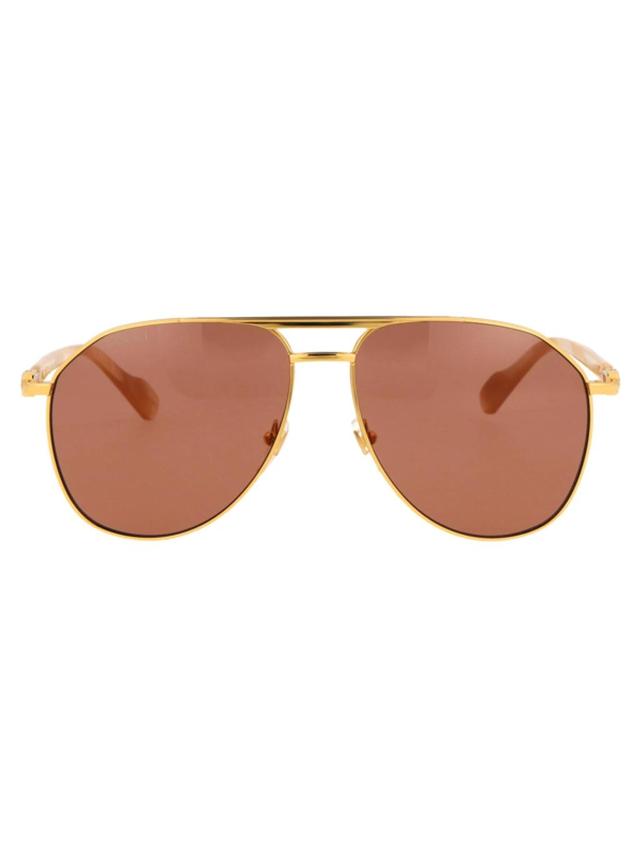 Gg1220s Sunglasses In Gold Product Image