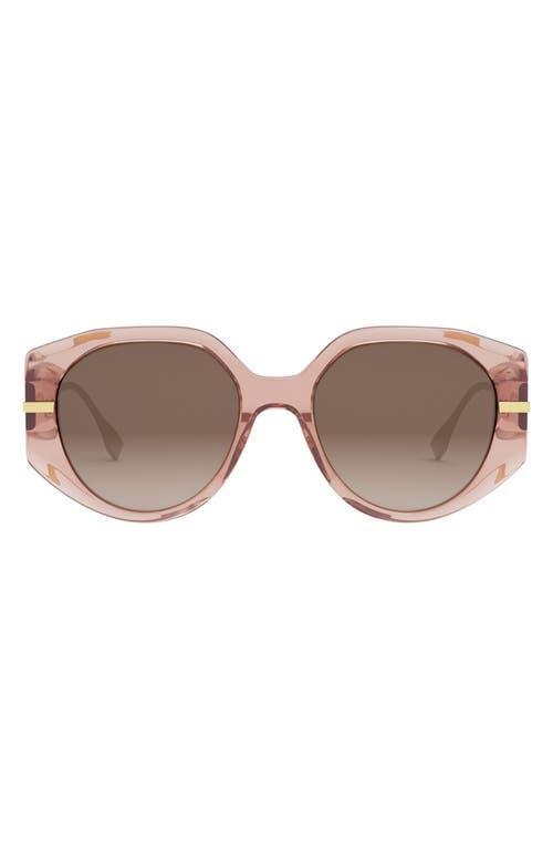 The Fendigraphy 54mm Oval Sunglasses Product Image