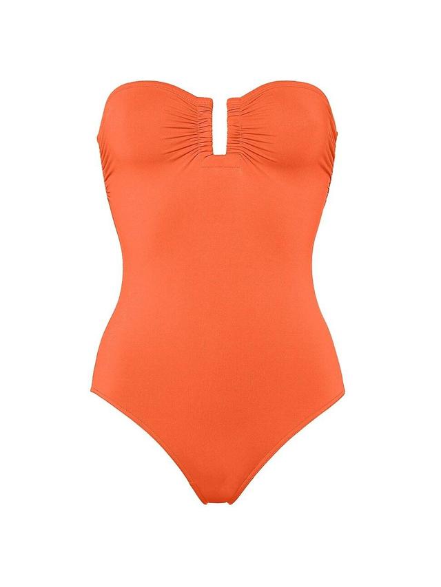 Womens Cassiopee Strapless One-Piece Swimsuit Product Image