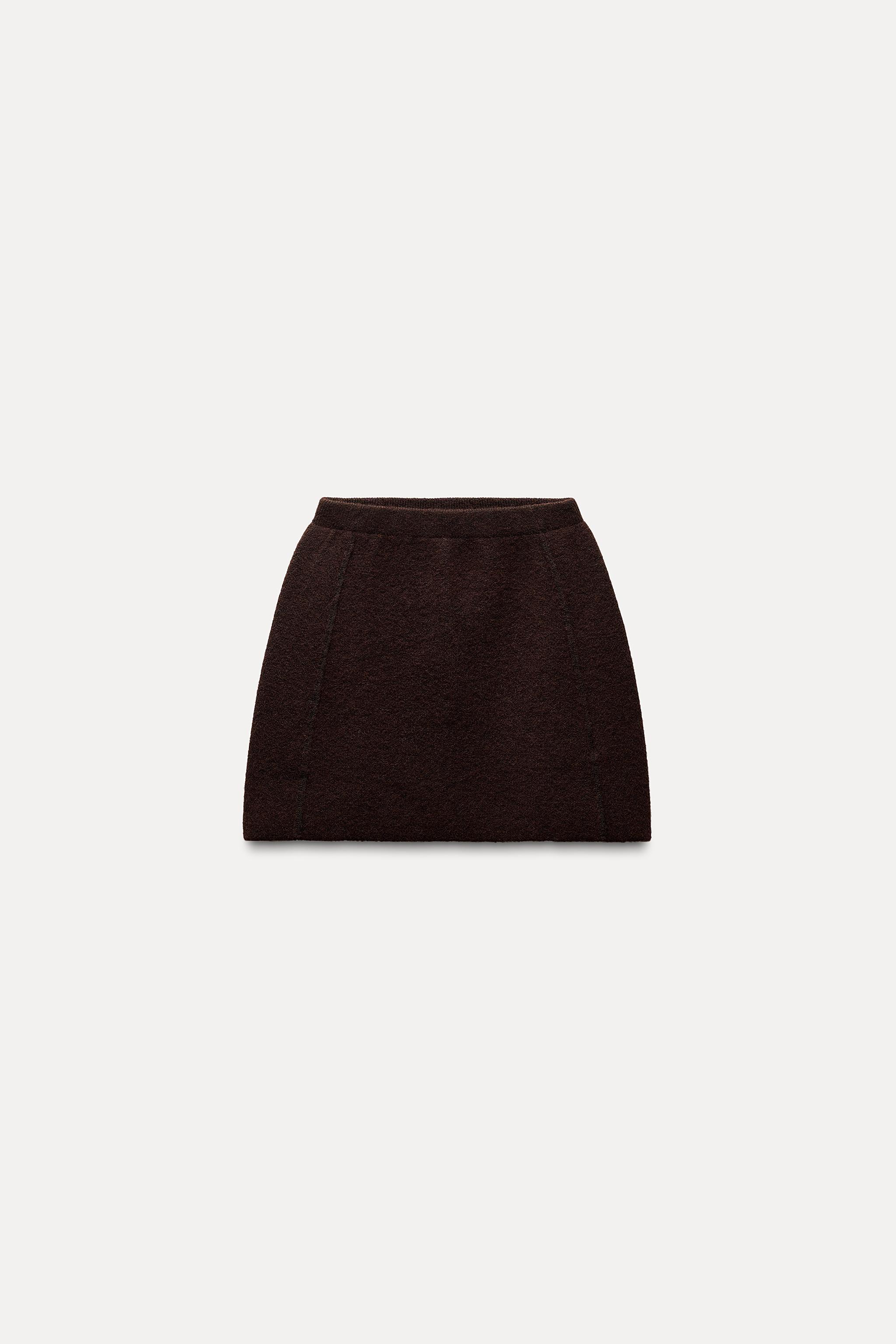 SIDE SEAMS MINI SKIRT Product Image