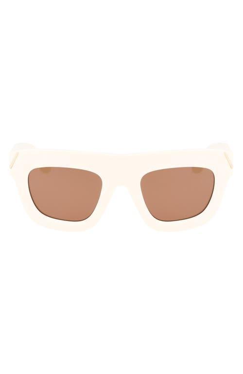 Victoria Beckham 51mm Sculptural Square Sunglasses Product Image